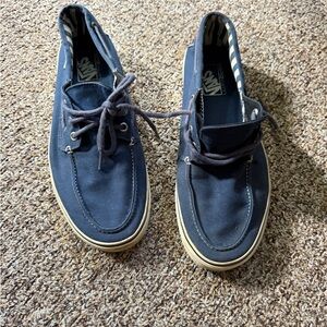 Vans Men's Dark Blue Boat Shoes